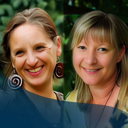 Fastenleiterinnen Annett Schädlich und Sandra Müller - Berghütte Zum Kranichsee