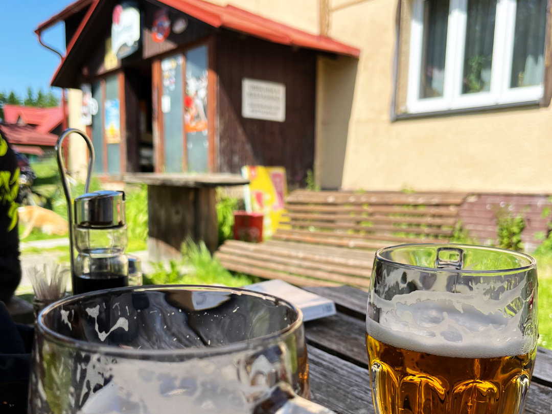 Gasthaus in Prebuz Gasthaus in Prebuz auf der tschechischen Seite - Berghütte Zum Kranichsee