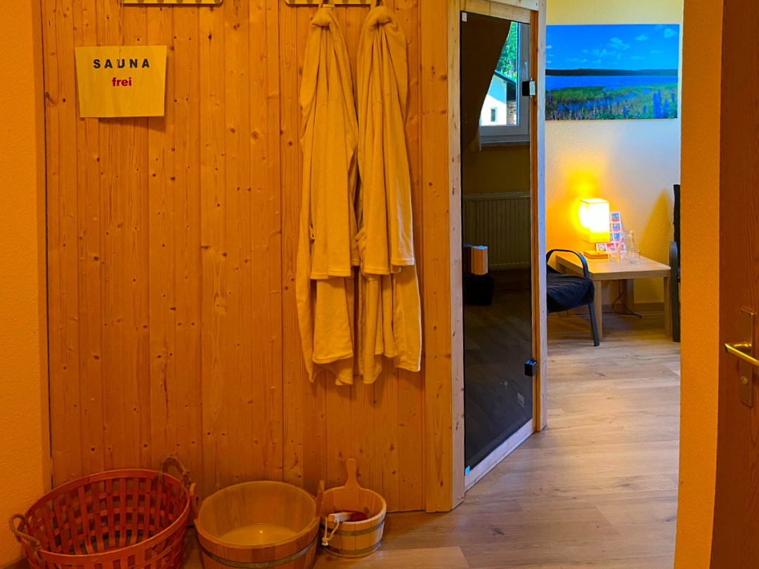 Sauna in der Pension Talblick